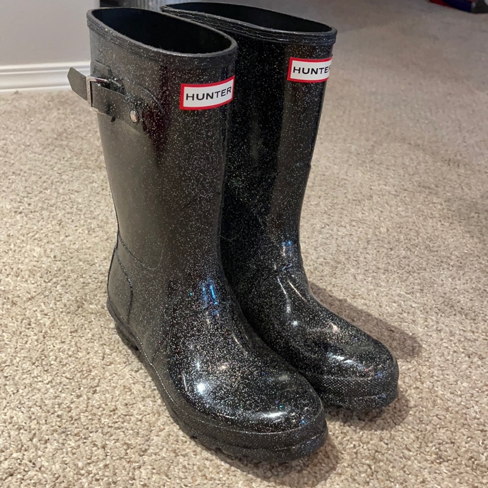 Sparkly Hunter boots